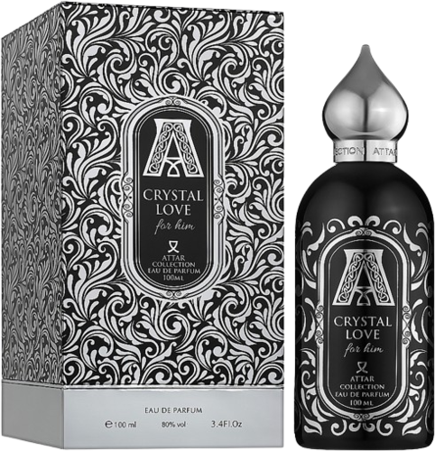 Attar Collection Crystal Love 100ML EDP אטאר קולקשיין קריסטל לאב לגבר