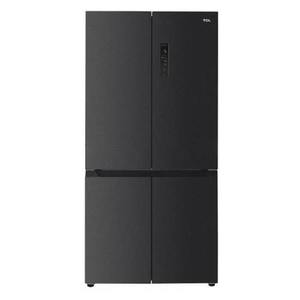 מקרר 4 דלתות 600 ליטר דגם TCL C780CDBN נירוסטה מושחרת