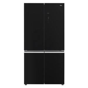 מקרר 4 דלתות 600 ליטר TCL C780CDBG זכוכית שחורה טי סי אל