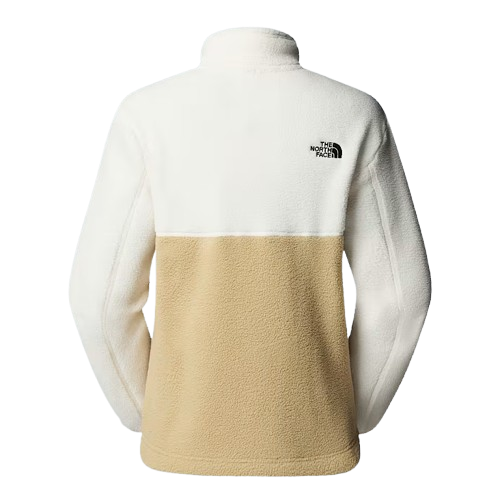 ג'קט פליז רוכסן מלא לנשים בצבע בז' The North Face YUMIORI FULL-ZIP 