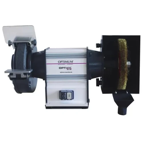 משחזת 8 עם מברשת פלדה OPTIMUM 230V  GU20B/230