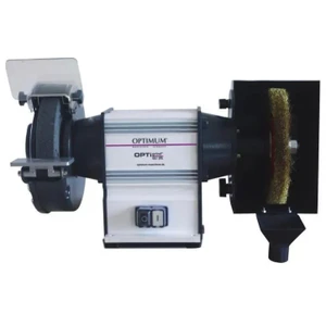 משחזת 8 עם מברשת פלדה OPTIMUM 230V  GU20B/230