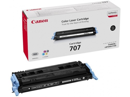 טונר מקורי CANON CRG 707 BK 