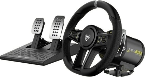 סט הגה ודוושות Direct Drive  למחשב ול-Xbox דגם VelocityOne Race KD3 מבית Turtle Beach 