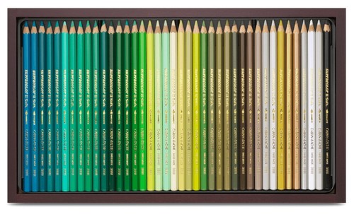 ערכה יוקרתית של 120 עפרונות אקוורל CARAND'ACHE SUPRACOLOR AQUARELLE במזוודת עץ