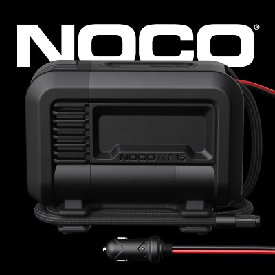 נוקו NOCO AIR 15 - מדחס אויר 12V דיגיטלי עד 80PSI, חיבור מצת מק”ט: 2080183