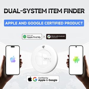 GPS LOCATOR תג איתור חכם שתואם גם ל-iOS וגם ל-Android (מוסמך Apple ו-Google)