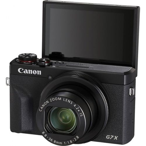 מצלמה דיגיטלית (Black) Canon PowerShot G7 X Mark III - יבואן רשמי