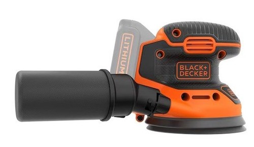 מלטשת אקצנטרית נטענת Black+Decker BDCROS18N-XJ