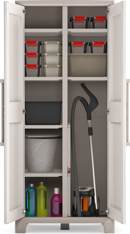 ארון שירות גוליבר מולטיספייס-מחיצה מחולק אפור