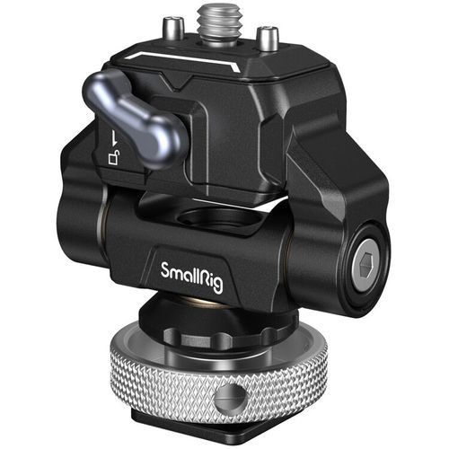מיני תושבת מוניטור עם תושבת נעל SmallRig Drop-In HawkLock Monitor Mount