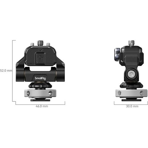 מיני תושבת מוניטור עם תושבת נעל SmallRig Drop-In HawkLock Monitor Mount