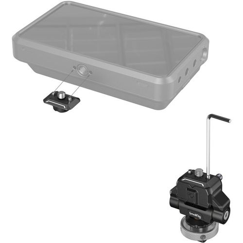 מיני תושבת מוניטור עם תושבת נעל SmallRig Drop-In HawkLock Monitor Mount