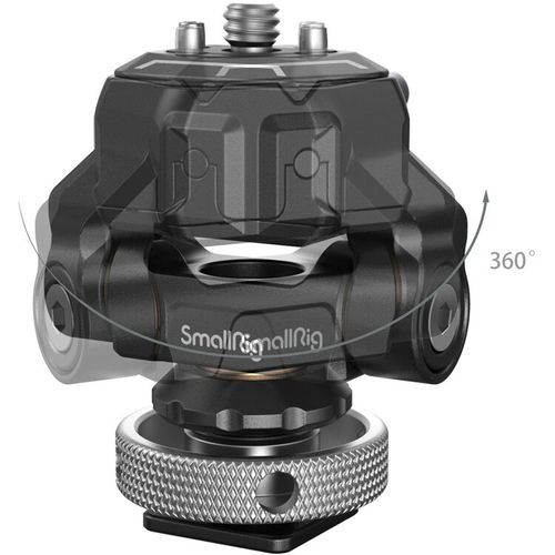 מיני תושבת מוניטור עם תושבת נעל SmallRig Drop-In HawkLock Monitor Mount