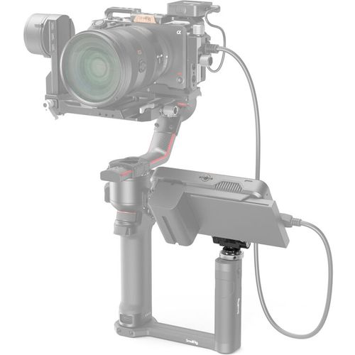 מיני תושבת מוניטור עם תושבת נעל SmallRig Drop-In HawkLock Monitor Mount