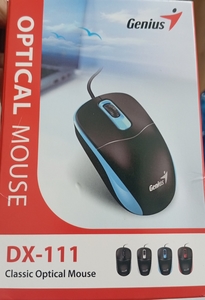 עכבר אופטי חוטי Genius DX-111 BLACK