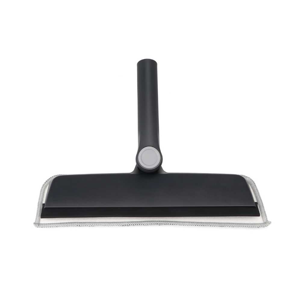 מנקה חלונות 2 ב־1 – מיקרופייבר + מגב גומי. 26*22*4cm-Y.C.036024