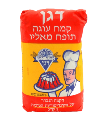 קמח חיטה תופח מאליו מנופה 1 קג