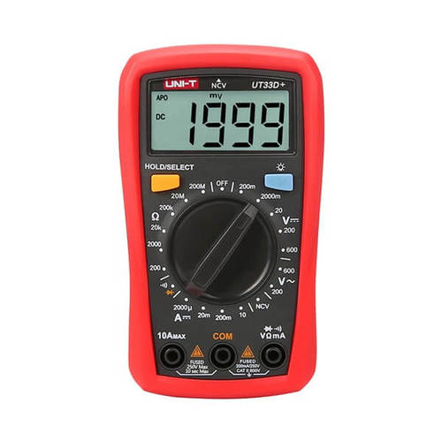רב מודד עם כיבוי אוטומטי דגם UT33D+ UNI-T