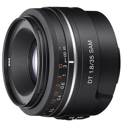 Sony DT 35mm f/1.8 SAM Wide Angle Zoom Lens