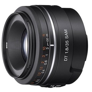 Sony DT 35mm f/1.8 SAM Wide Angle Zoom Lens