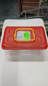 אקווריום מפלסטיק לדגי נוי בגודל 25 ס"מ 