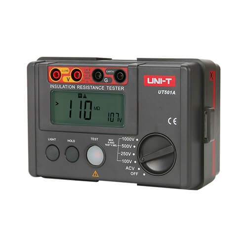 מגר מודד התנגדות בידוד דגם UNI-T UT501A