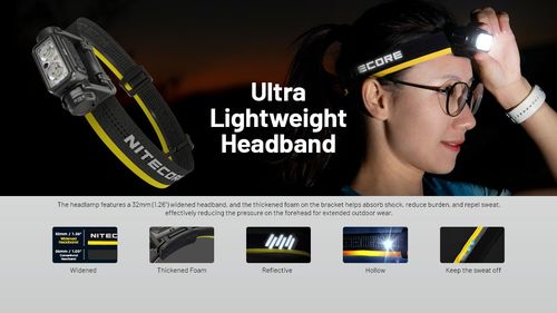 פנס ראש NU45 - Nitecore 