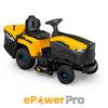 טרקטורון נטען ESTATE 384e רוחב 84 ס"מ עם סוללה ומטען סטיגה