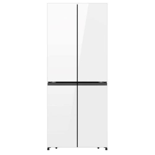 מקרר 4 דלתות 483 ליטר Hisense RQ581WG זכוכית לבנה הייסנס
