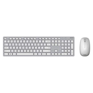 סט מקלדת ועכבר אלחוטי W5000 Asus - צבע לבן