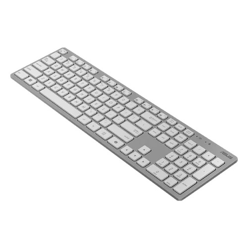 סט מקלדת ועכבר אלחוטי W5000 Asus - צבע לבן