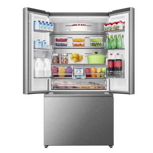 מקרר 3 דלתות 752 ליטר Hisense RT102S נירוסטה הייסנס