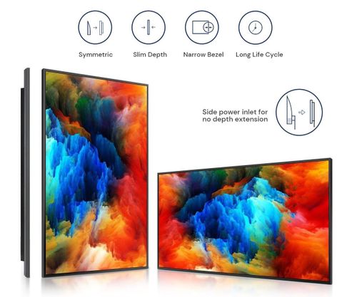 צג מגע מקצועי Samsung QB24R-T '24