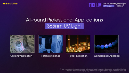 פנס אולטרה סגול TIKI UV - Nitecore 