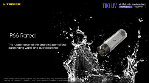 פנס אולטרה סגול TIKI UV - Nitecore 