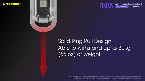 פנס אולטרה סגול TIKI UV - Nitecore 