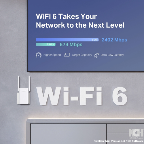 ME80X AX3000 Wi-Fi 6 מבית MERCUSYS