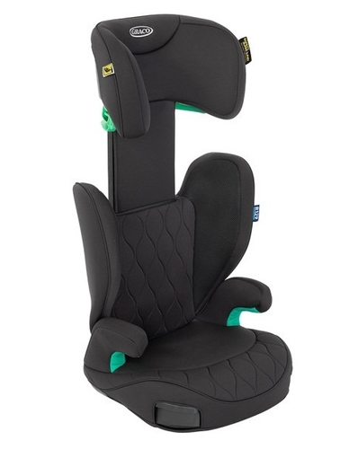 בוסטר גב לילדים אפיקס Affix R129 עם חיבור איזופיקס וריפוד עבה במיוחד - אפור IRON