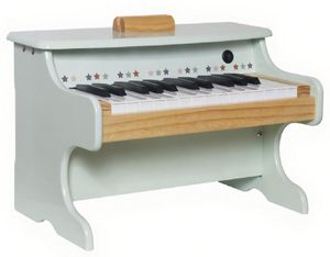 פסנתר אלקטרוני לילדים מעץ מלא 25 מקשים