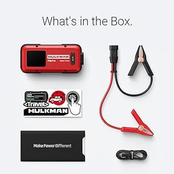 ‏בוסטר התנעה HULKMAN RED 1000A