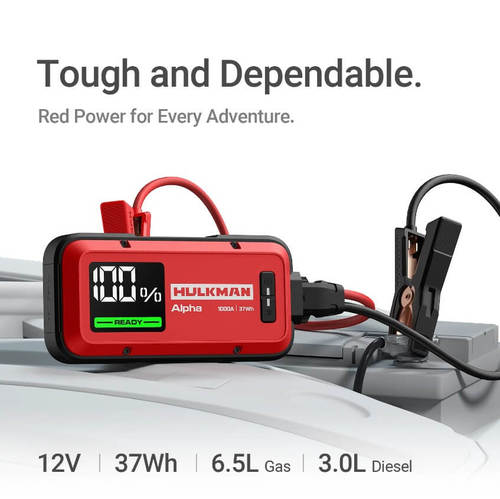 ‏בוסטר התנעה HULKMAN RED 1000A
