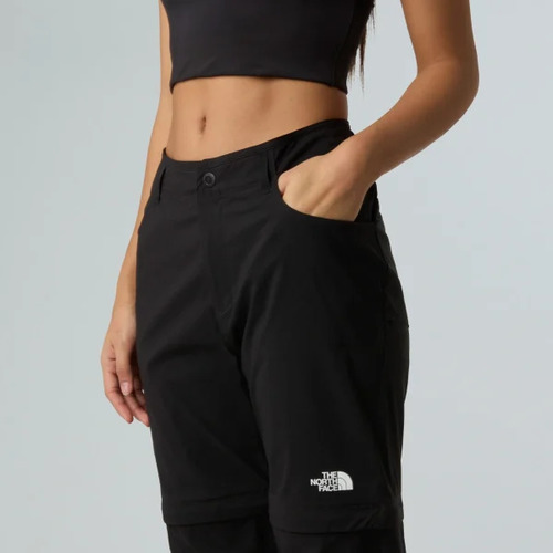 מכנסי טיולים לנשים בצבע שחור EXPLORATION REG STRAIGHT מבית The North Face