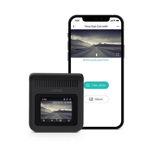 מצלמת רכב חכמה Xiaomi Dash Cam A400