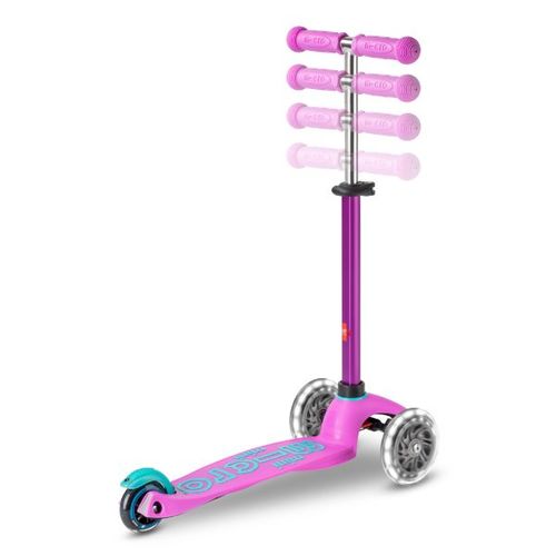 קורקינט מיני מיקרו דלוקס לד Mini Deluxe Led לבנדר