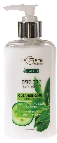 לה סרה חלב פנים לכל סוגי העור 250 מ