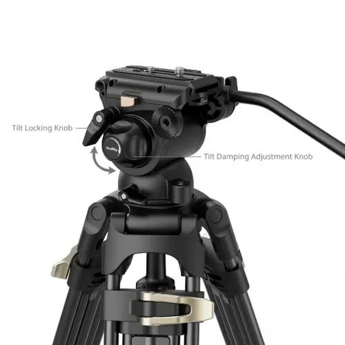 חצובת וידאו עם ראש SmallRig 4686