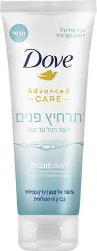 דאב תרחיץ פנים לעור רגיל עד יבש 150 מ