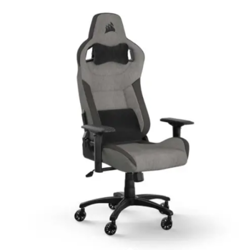 כיסא גיימינג CORSAIR T3 RUSH אפור פחם מבד נושם ונוח