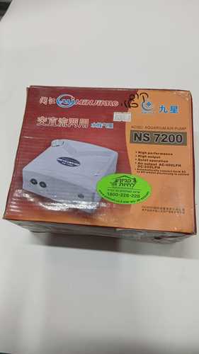 משאבת אוויר לאקווריום על סוללות וחשמל NS7200 